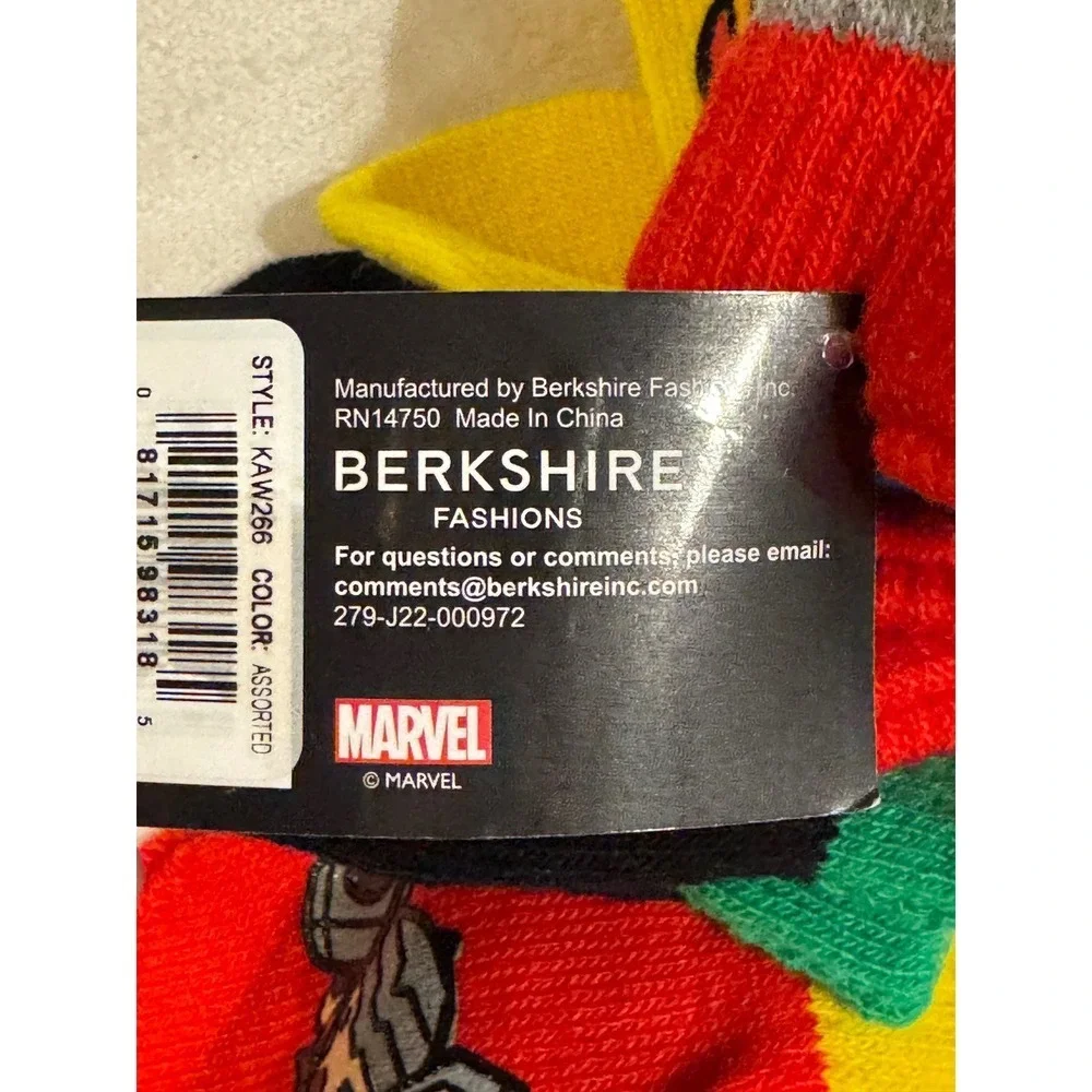 Kids Marvel Avengers Mittens 6 Pair Winter Warm Thor IronMan Hulk OS Toddler